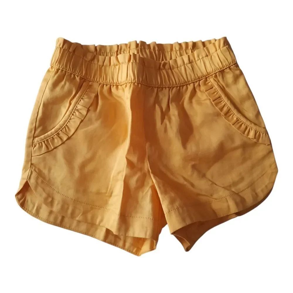 Oshkosh Yellow Relaxed Fit Elastic Waist Shorts